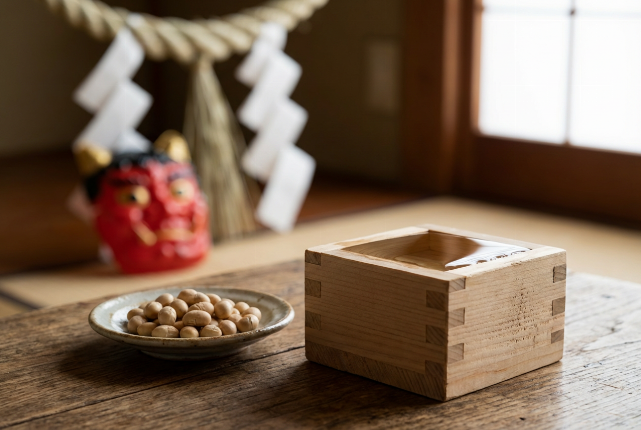 節分に日本酒を飲むのはなぜ？厄除けと「升（ます）」に込められた縁起の由来