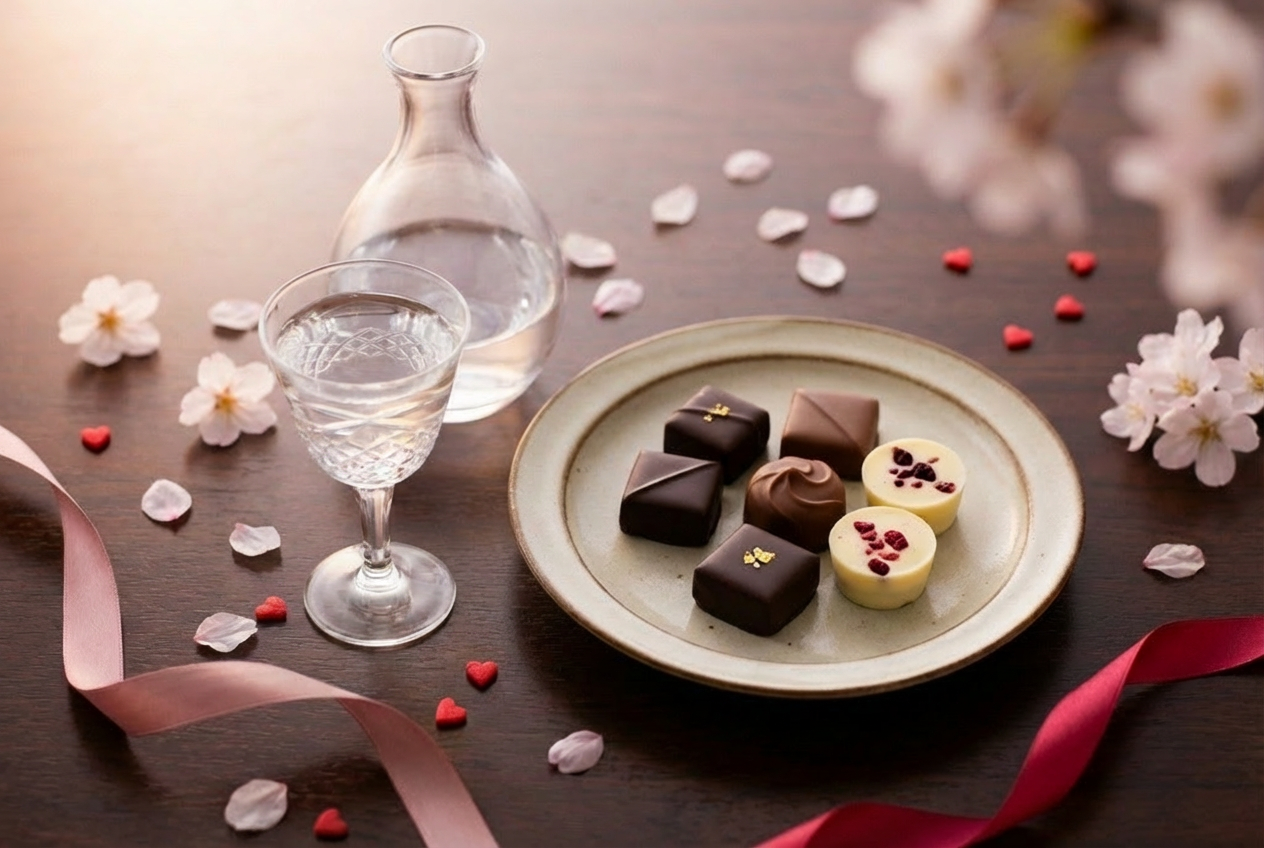 バレンタインを彩る！チョコレート×日本酒 至福のペアリング3選